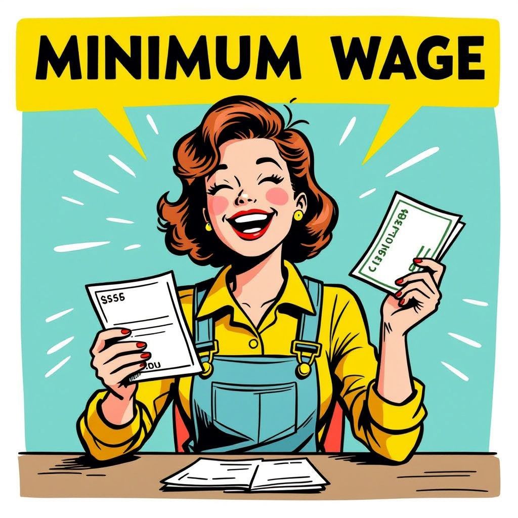 Het minimumloon stijgt deze zomer met 28 cent naar € 14,99 per uur