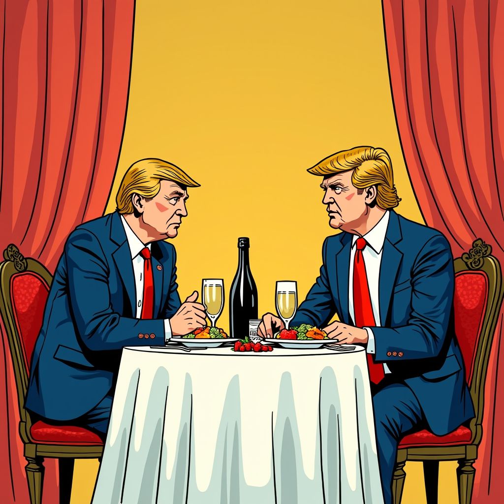 Premier Jetten eet mee met Trump ondanks eerdere kritiek op vrouwenhaat