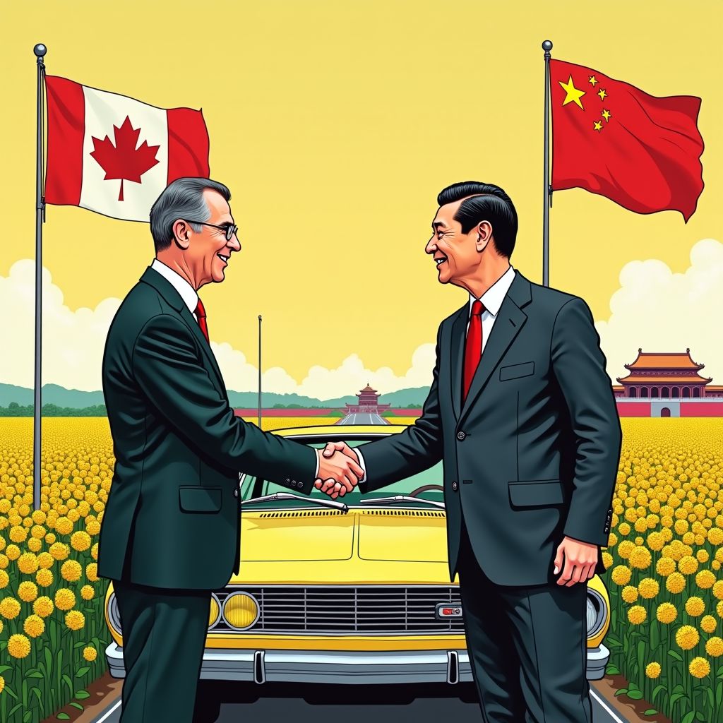 Canada doorbreekt Amerikaanse alliantie en sluit handelsdeal met China