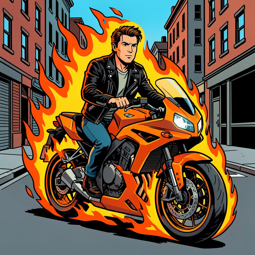 Ryan Gosling ruilt zijn roze Barbie-wereld in voor een brandende motor als de nieuwe Ghost Rider.