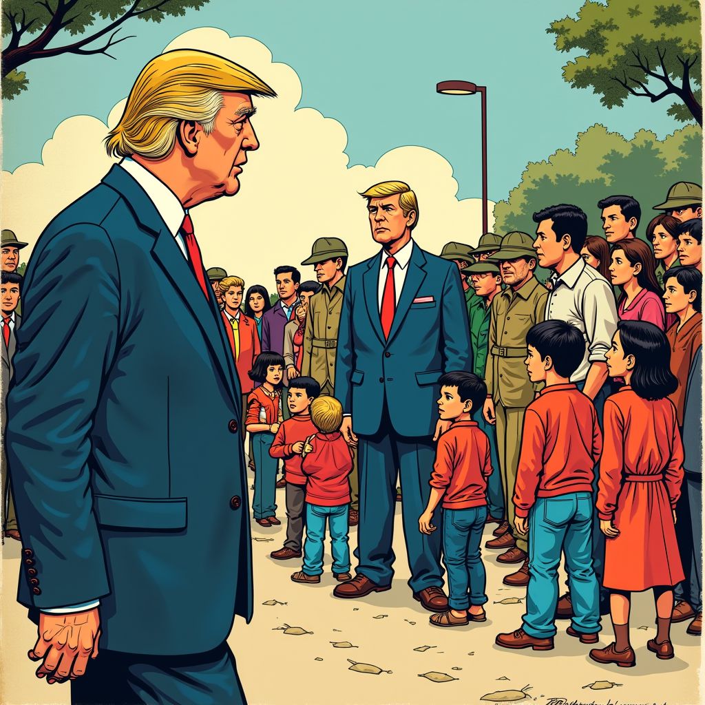 Trump zet massaal in op angst: 540.000 mensen gedwongen uitgezet, 1,6 miljoen vluchten zelf weg