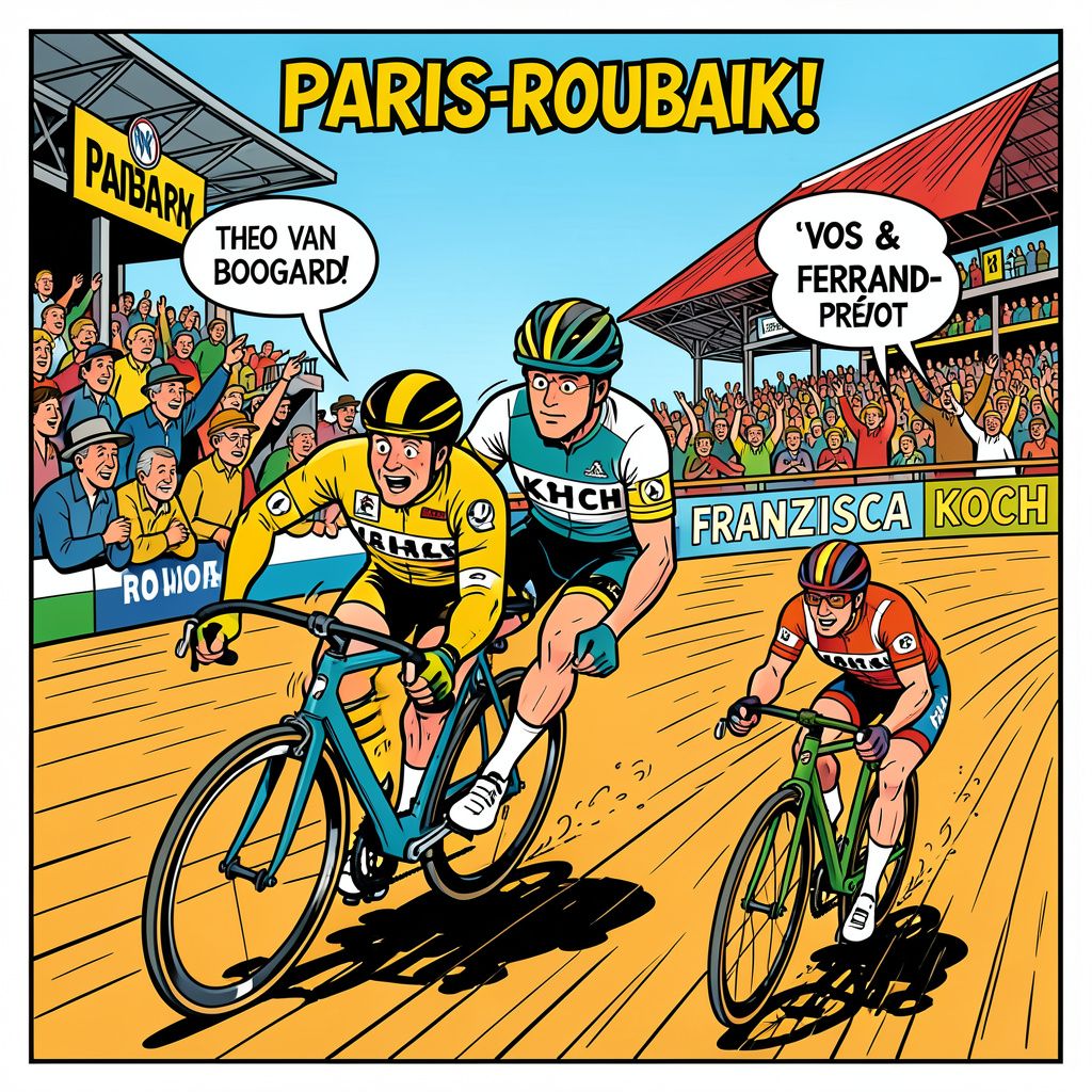 Duitse underdog Franziska Koch versloeg Marianne Vos in bloedstollende sprint op Parijs-Roubaix