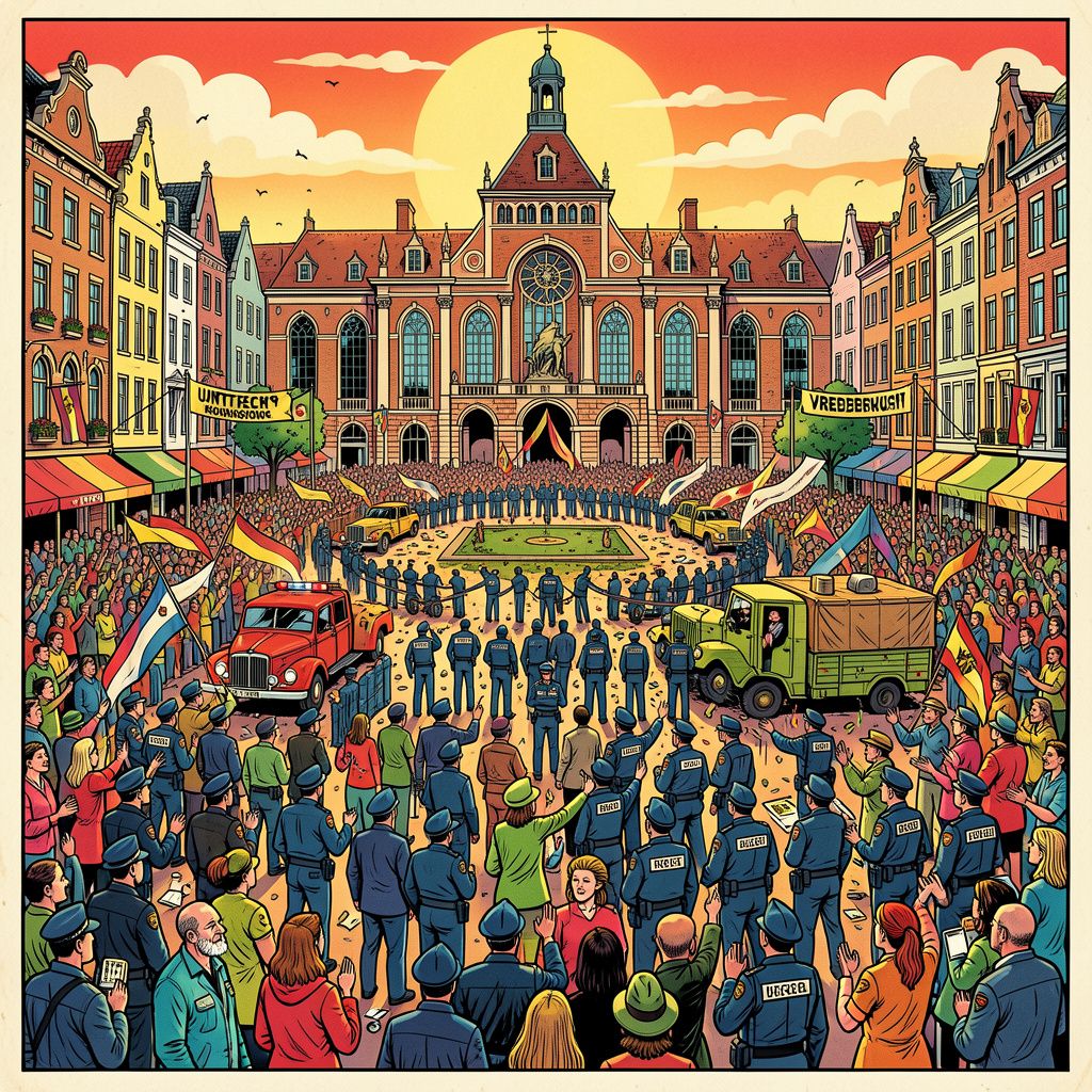 Utrecht sluit binnenstad af tijdens koningsnacht vanwege extreme drukte