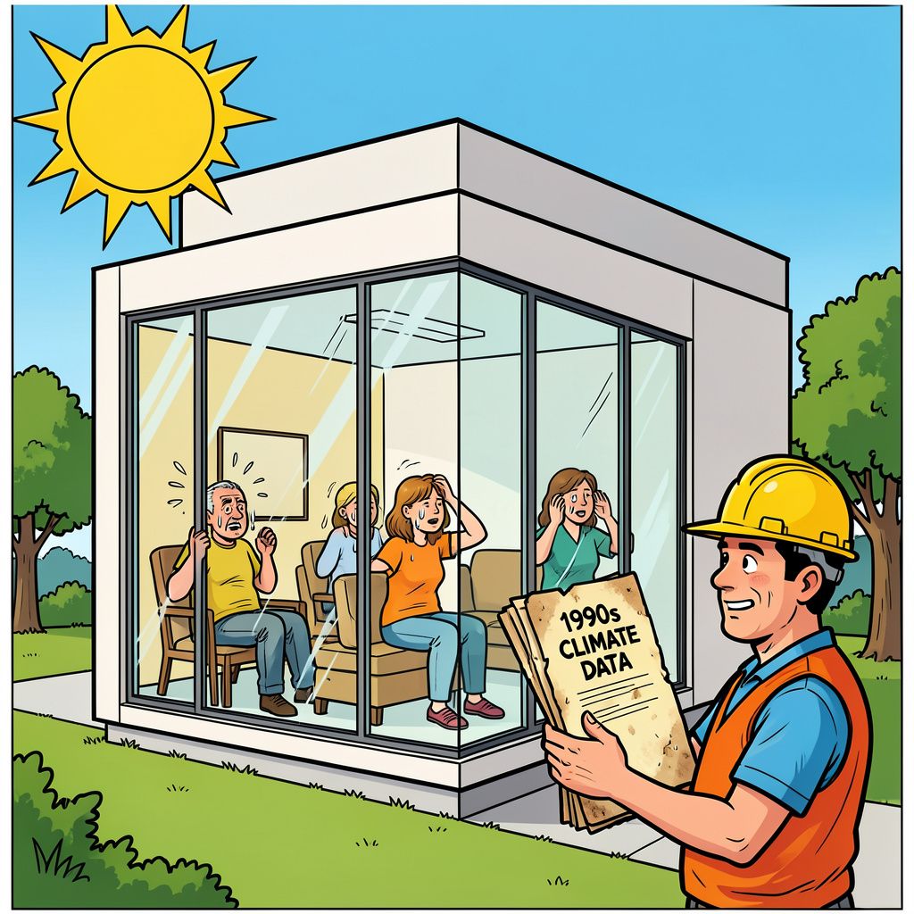 Onze nieuwste woningen veranderen door verouderde bouwregels nu al in hete ovens.