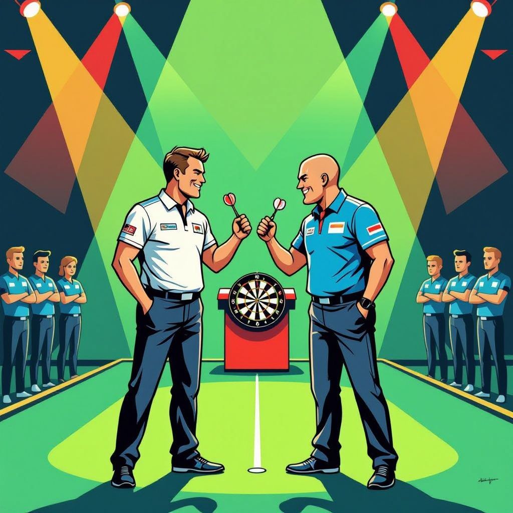 hoe van veen en van gerwen duitsland uitdagen voor de wereldtitel darts
