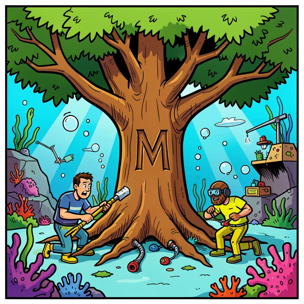 Kijkers ontdekken mysterieuze 'M' op boom terwijl Wie is de Mol kandidaat zes fouten maakt