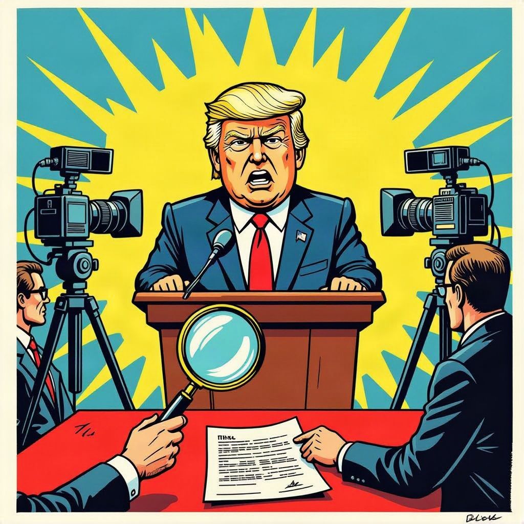 Het Amerikaanse ministerie van Justitie onderzoekt grote tv-zenders vanwege een gezamenlijke boycot van president Trump.