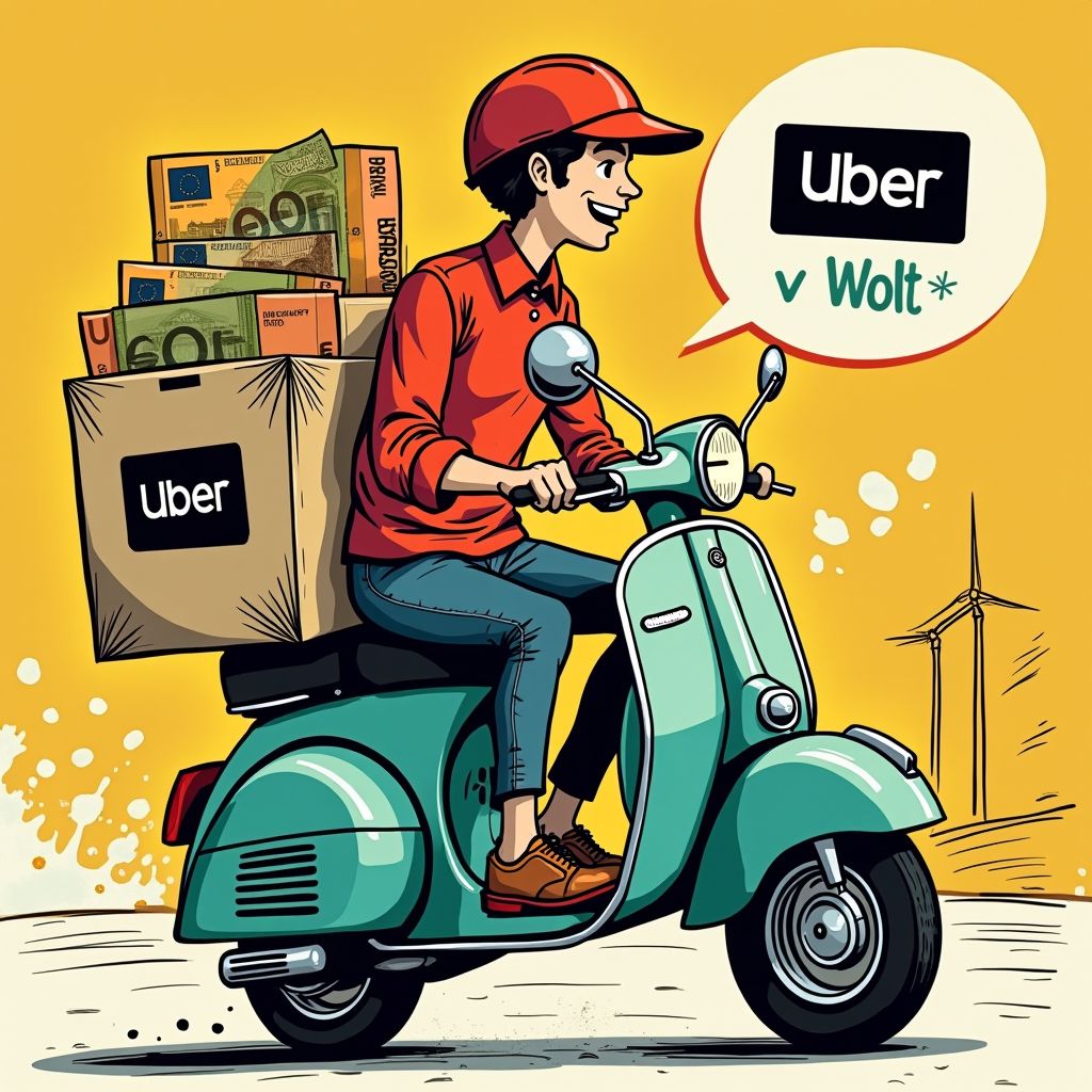 Uber gooit de handschoen naar Wolt met miljardenstrategie voor Europa