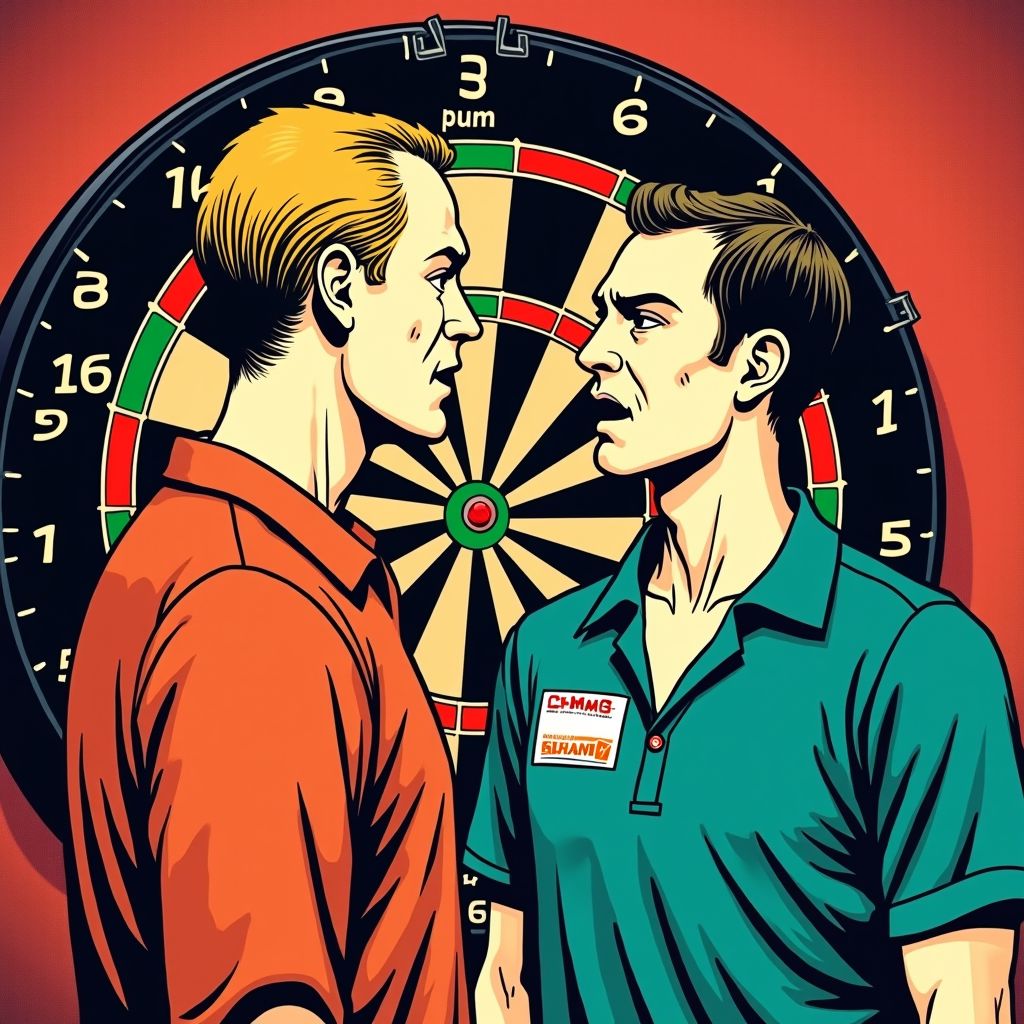 Van Gerwen crasht pijnlijk uit UK Open met 3-10 nederlaag tegen Wade