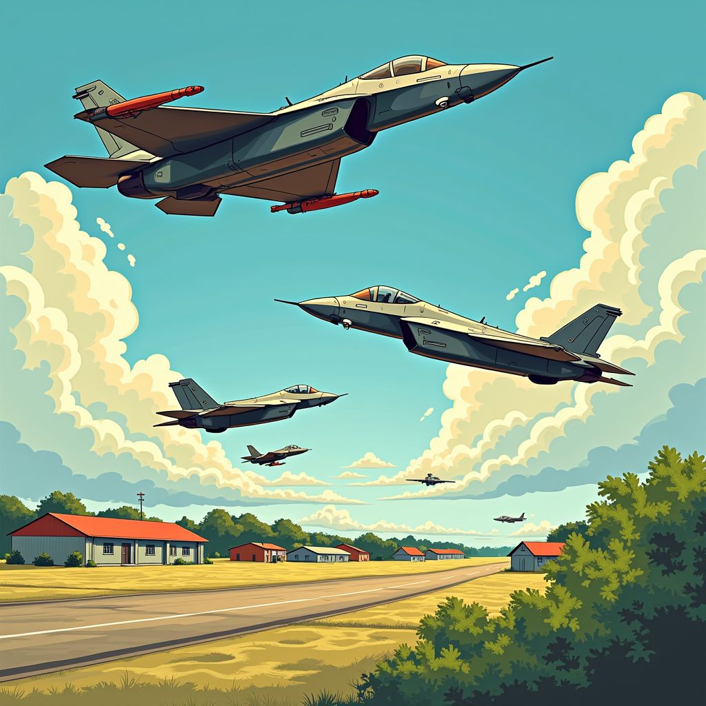 F-35 straaljagers jagen mysterieuze drone boven Nederland op heldere zondagochtend