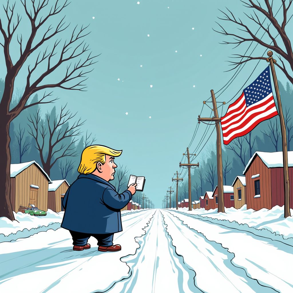 Trump noemt sneeuwstorm Fern 'historisch' terwijl 23 staten de noodtoestand uitroepen