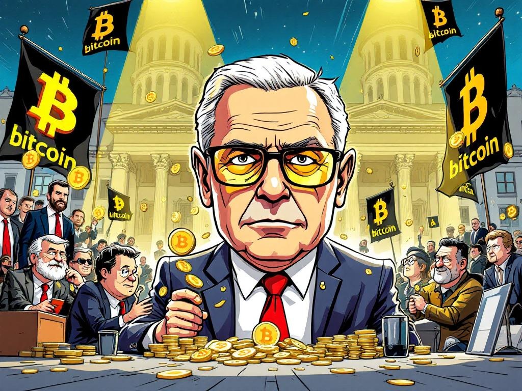 Justitieminister stapt op na verdachte bitcoindonatie van crimineel
