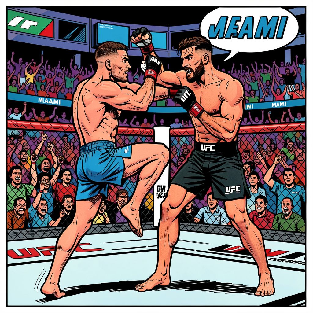 Carlos Ulberg wint UFC-titel op één been na spectaculaire comeback tegen Prochazka