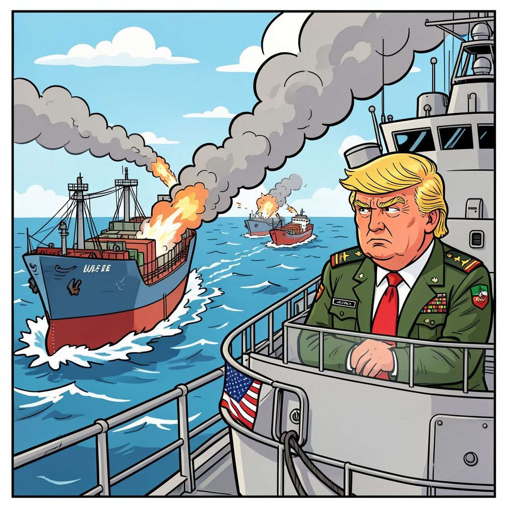 Iran sluit Straat van Hormuz opnieuw na mislukking vredesonderhandelingen met VS