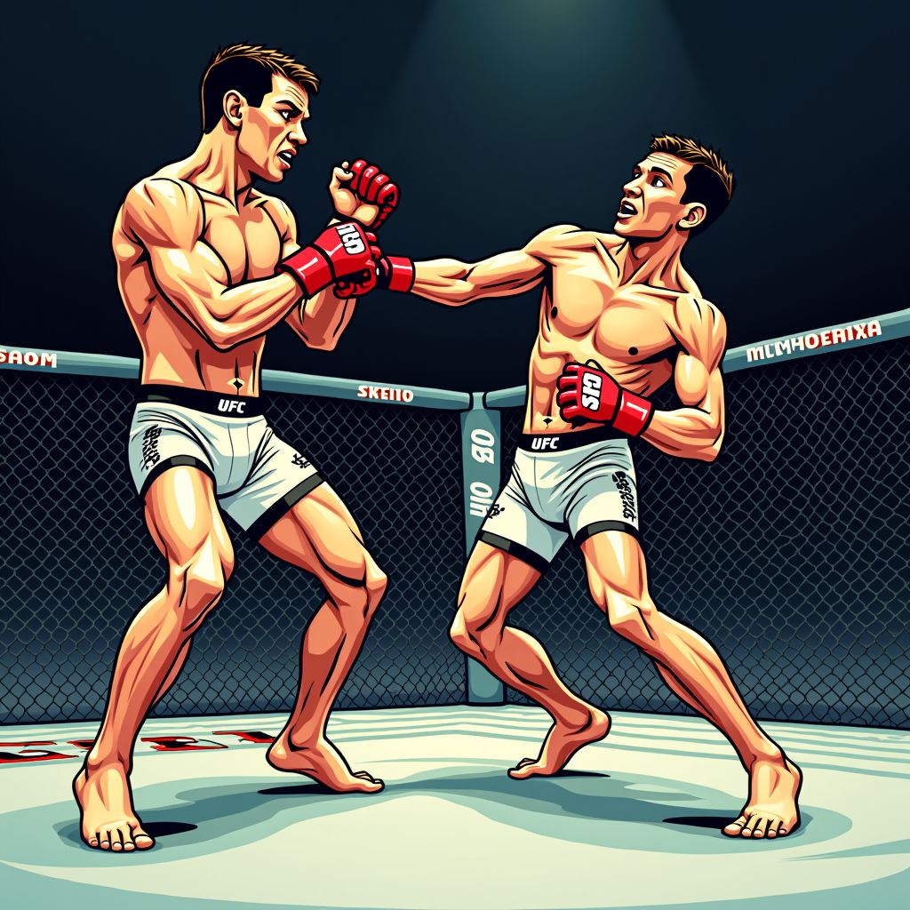 Max Holloway knockt Charles Oliveira uit en behoudt BMF titel bij UFC 326