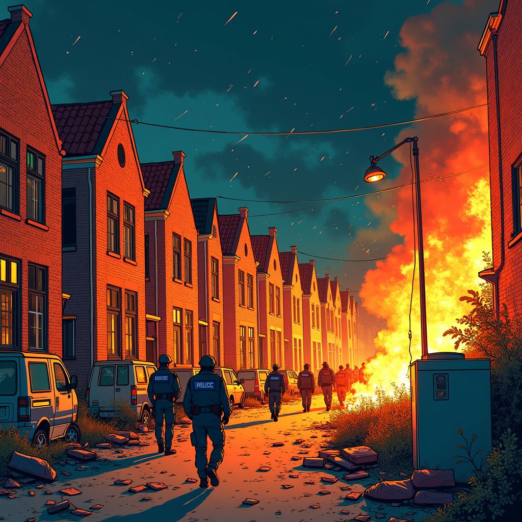 Floradorp brandt voor de tweede keer na vreugdevuurverbod