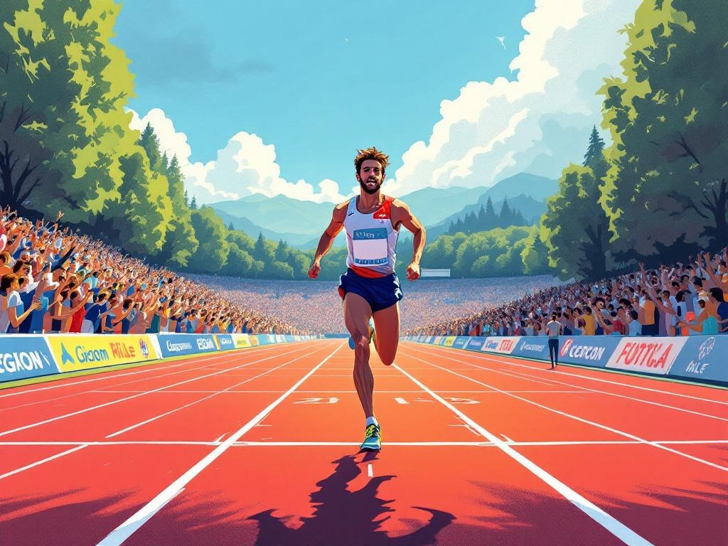 Nederlandse Hardloopheld Niels Laros Verrast Iedereen in Spectaculaire Mijlrace