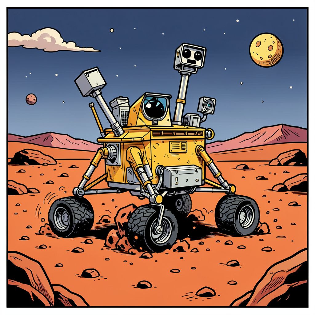 Curiosity overleeft eerste vastgeklemde rots in vijftien jaar Mars-missie