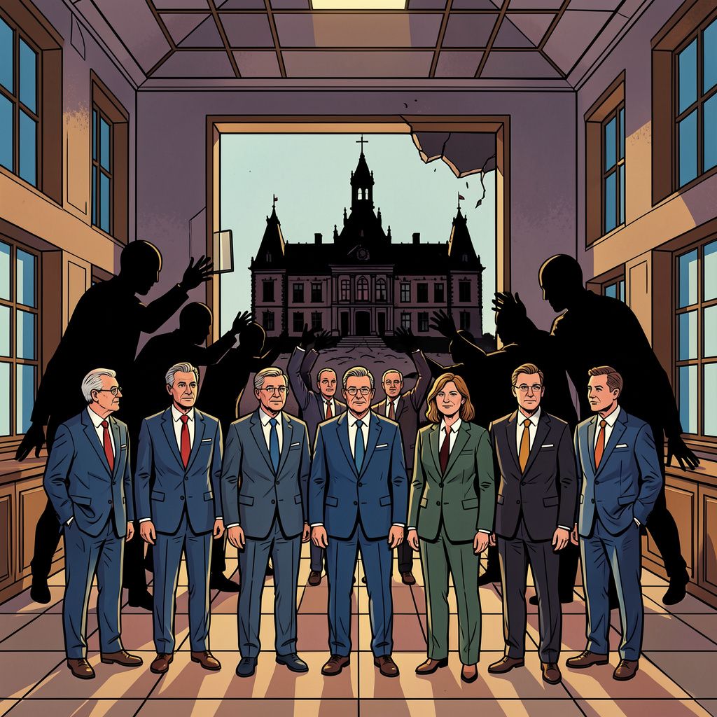 Bedreigingen duwen de Nederlandse democratie langzaam richting een autocratie.