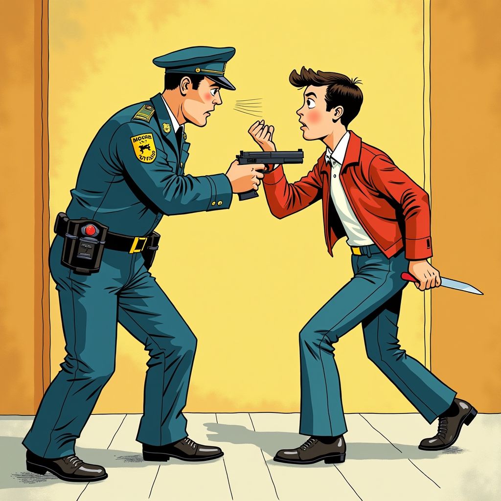 Agent weet gewapende tiener met pepperspray te overmeesteren na mesbedreiging in Heerle