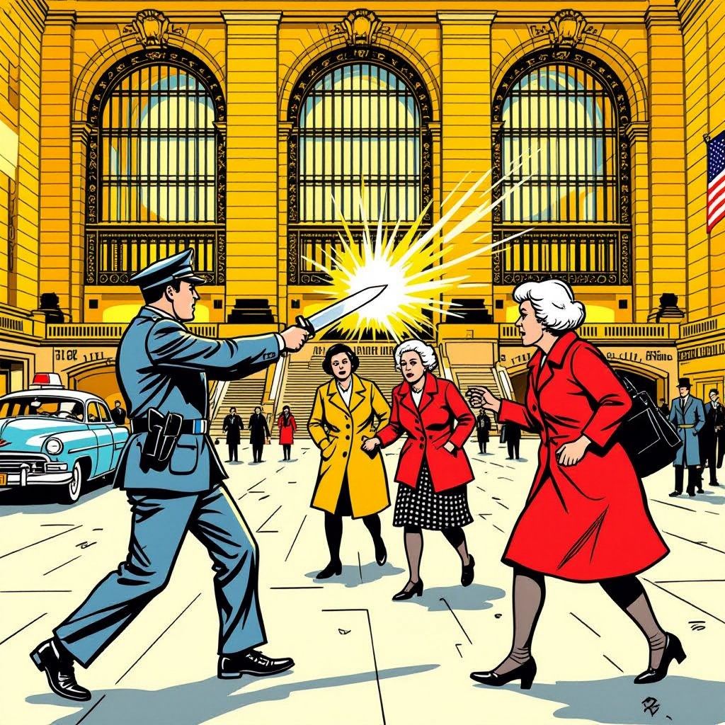 Politie schiet dader dood na machete-aanval op drie ouderen in Grand Central metro