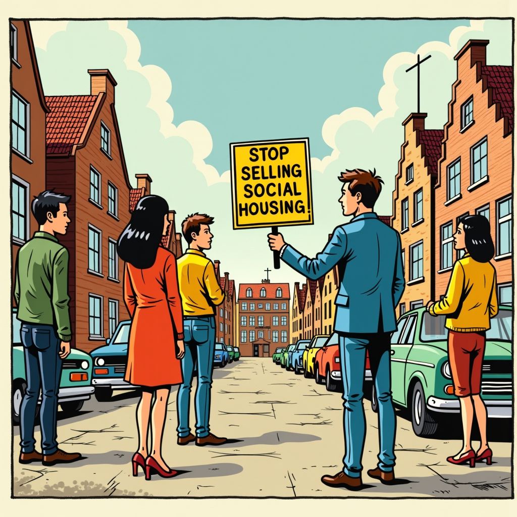 DENK Amsterdam zegt stop tegen verkoop sociale huurwoningen om woningcrisis op te lossen