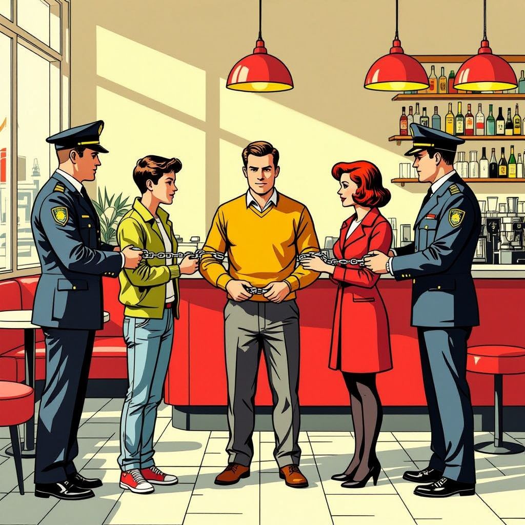 De politie pakt drie verdachten op na een bloedige steekpartij in een café in Assen.