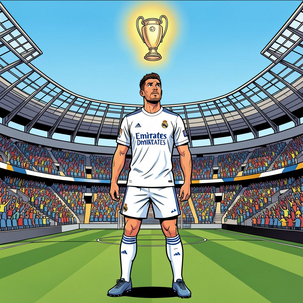 Denzel Dumfries droomt meteen van goud tijdens zijn presentatie bij Real Madrid.