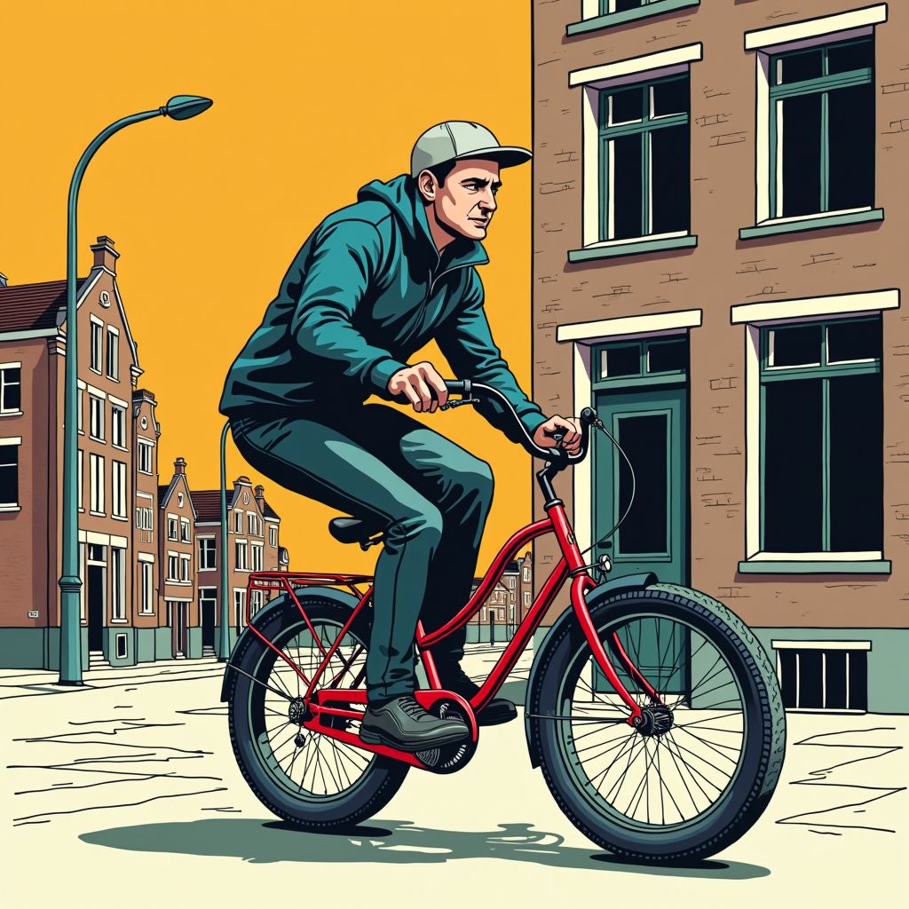 Dave Roelvink overmant fietsendief met eigen handen na wilde achtervolging door Amsterdam