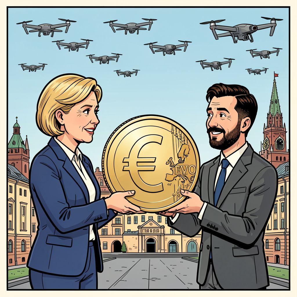Europa opent de geldkraan voor Oekraïne met historische lening van 9 miljard euro in juni