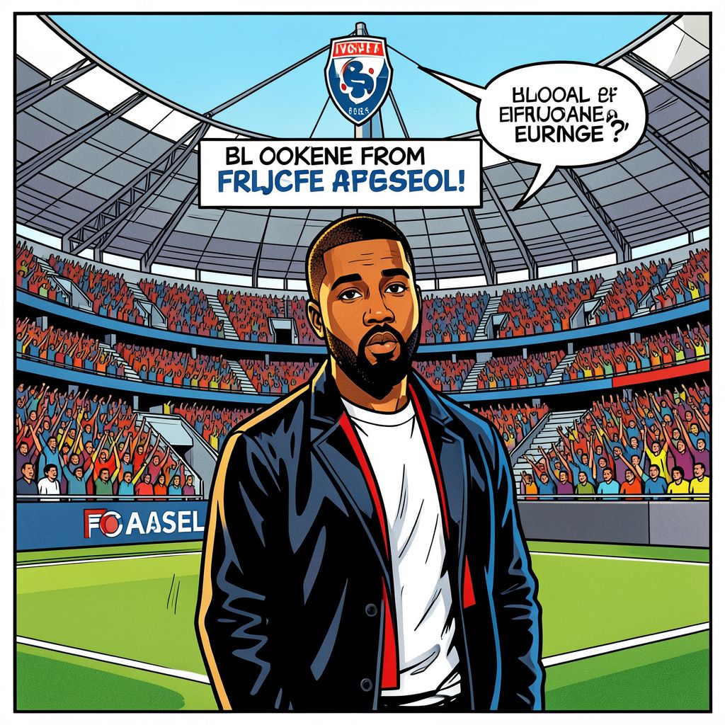 FC Basel zet de deur dicht voor Kanye West terwijl Europa de rapper massaal weert