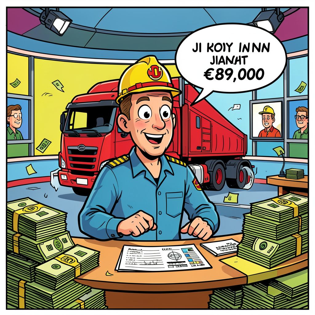 Vrachtwagenchauffeur uit Sint-Michielsgestel ziet 5 miljoen euro verdampen maar gaat toch met 89.000 euro naar huis