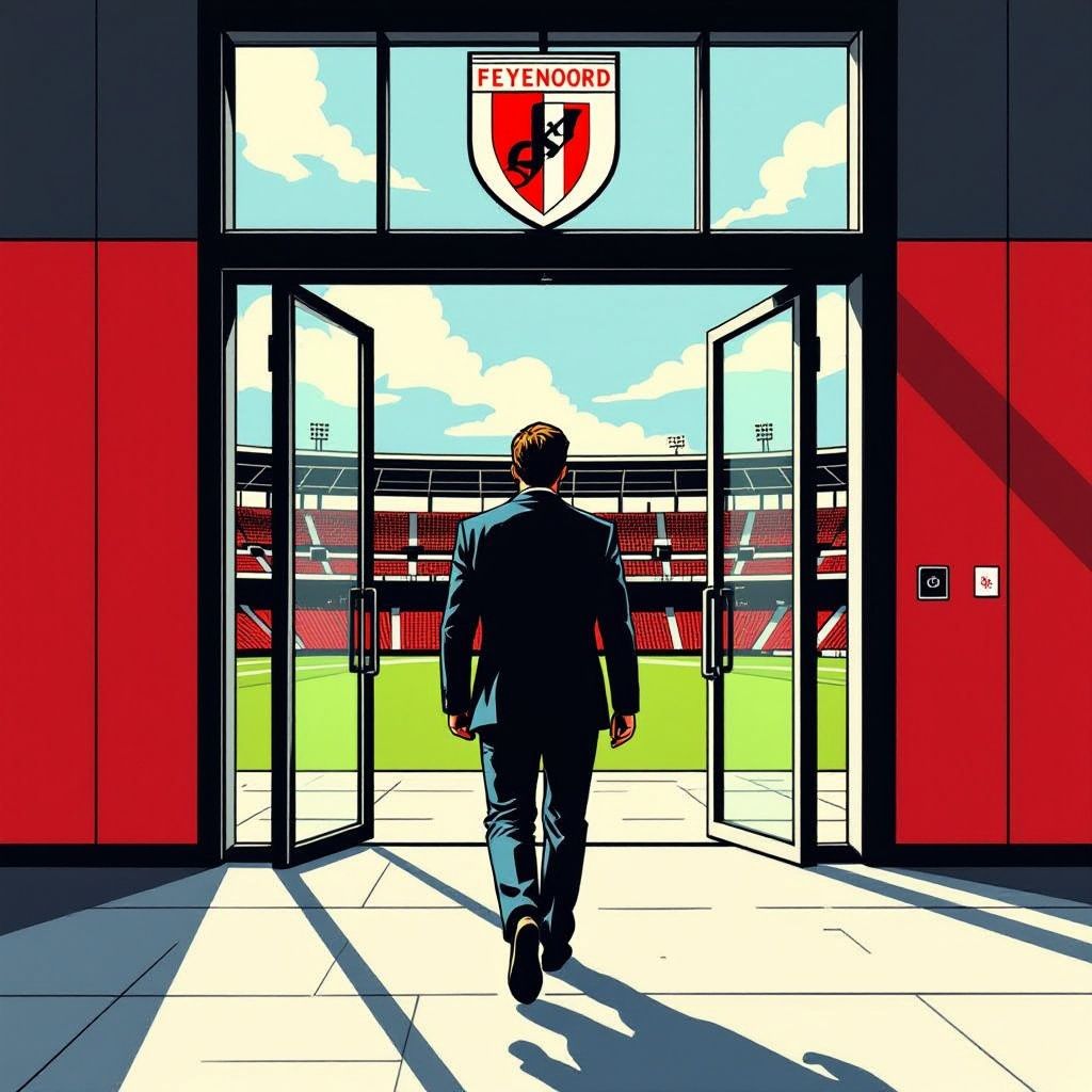 Feyenoord gooit de deur dicht voor Robin van Persie na een roerig seizoen