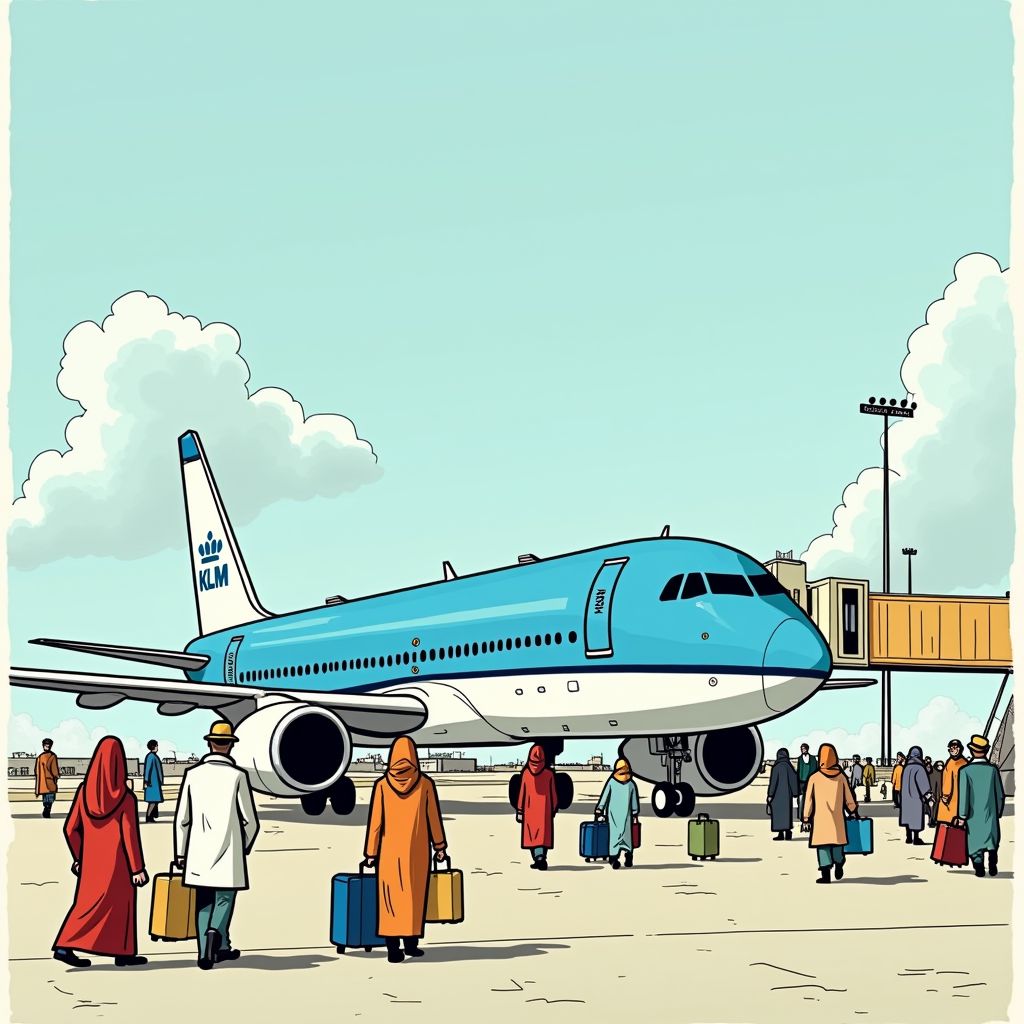 KLM laat honderden reizigers stranden in het Midden-Oosten tot donderdag