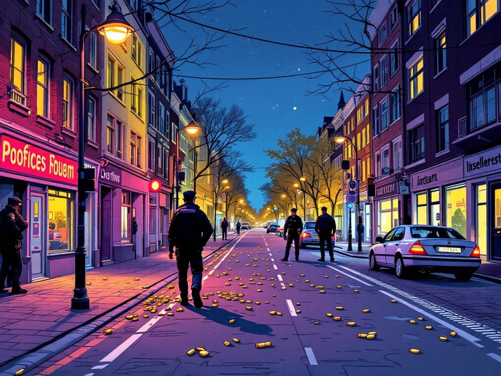 Twee Schietincidenten in Één Nacht: Amsterdam in Staat van Paraatheid