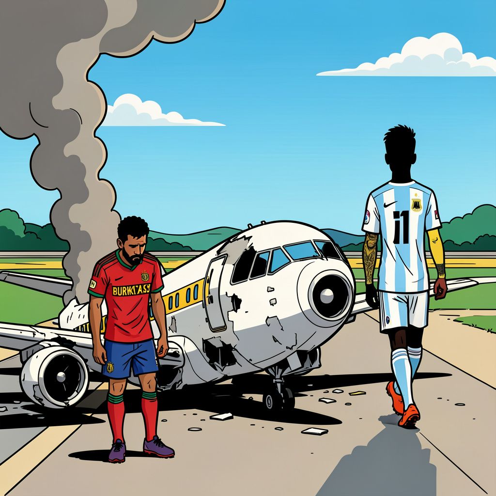 Arthur Zagré zag zijn grote droom tegen Messi op een absurd knullige manier mislukken.