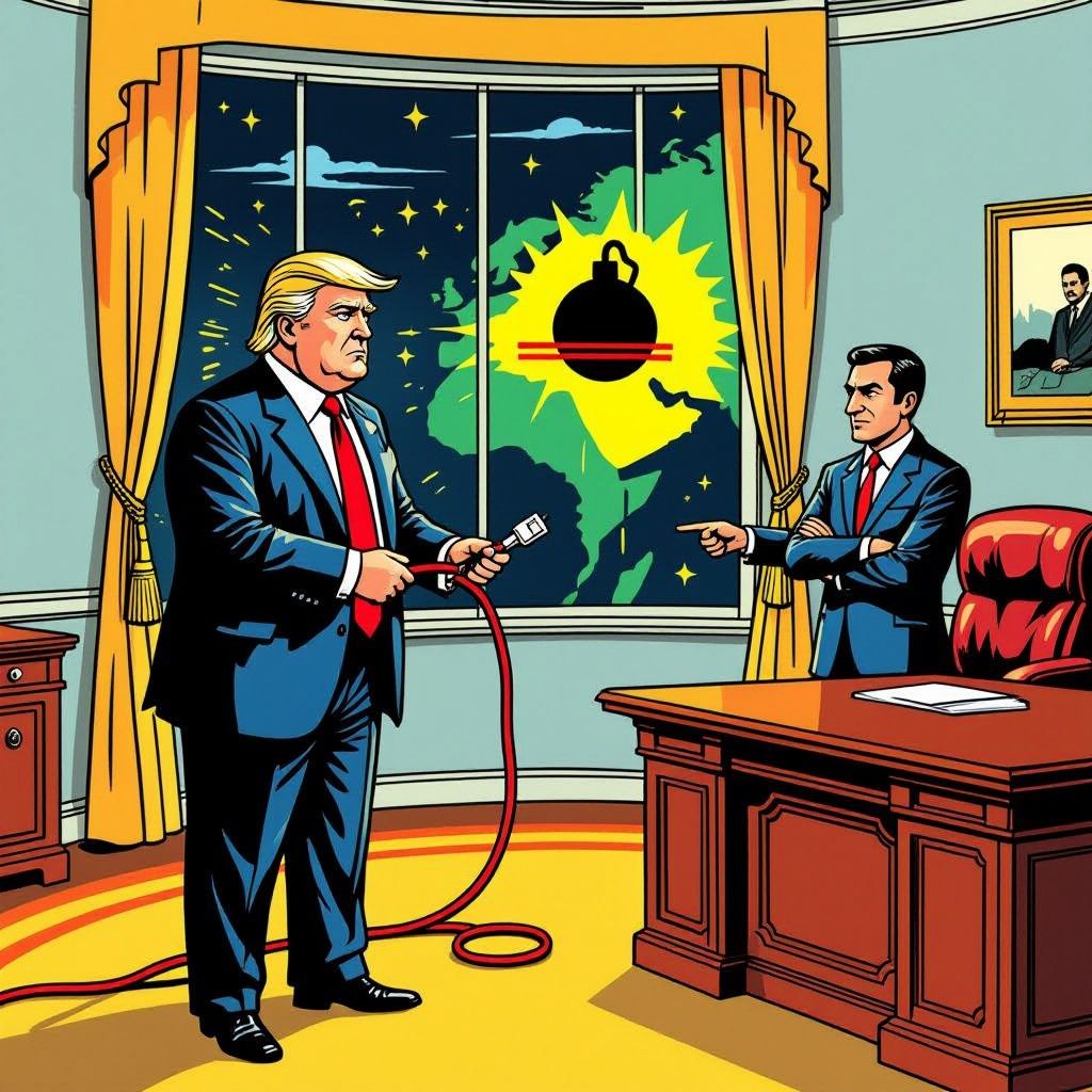 Trump trekt op het allerlaatste moment de stekker uit een massale aanval op Iran.