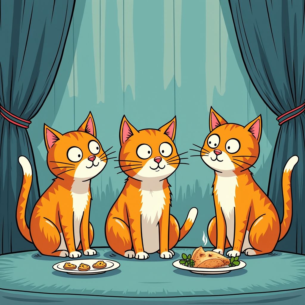 Katten worden om 4 uur 's nachts wakker gemaakt voor ramadanmaaltijden en hun reacties gaan viral