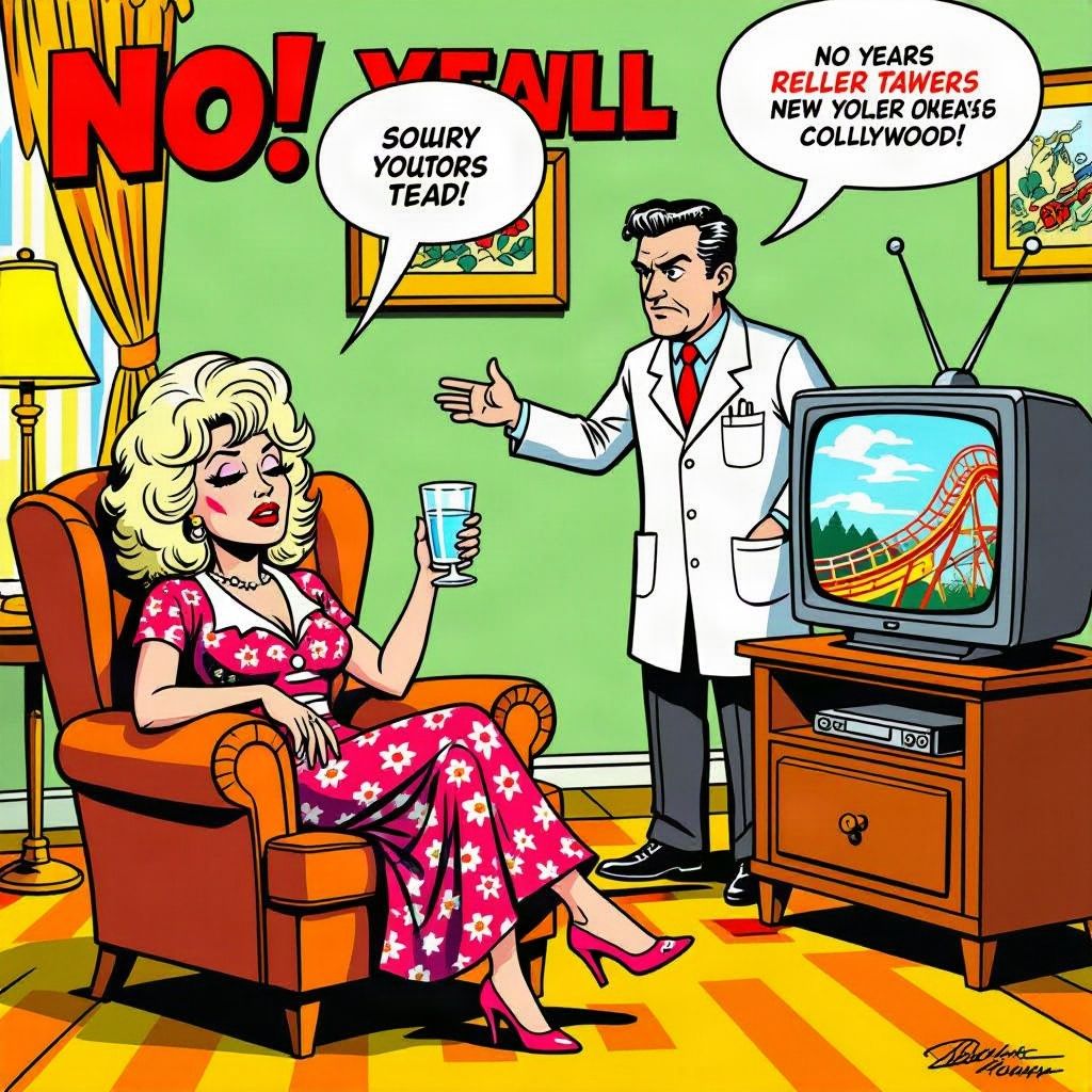 Dolly Parton mist de opening van haar nieuwe achtbaan omdat haar dokter haar vleugels heeft geknipt.