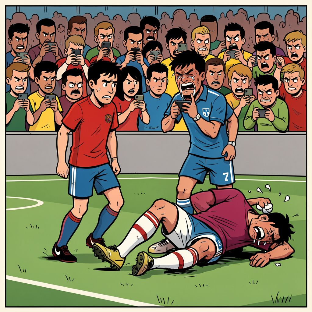 Brian Brobbey krijgt honderden racistische reacties na duw die WK-droom Romero kapot kan maken