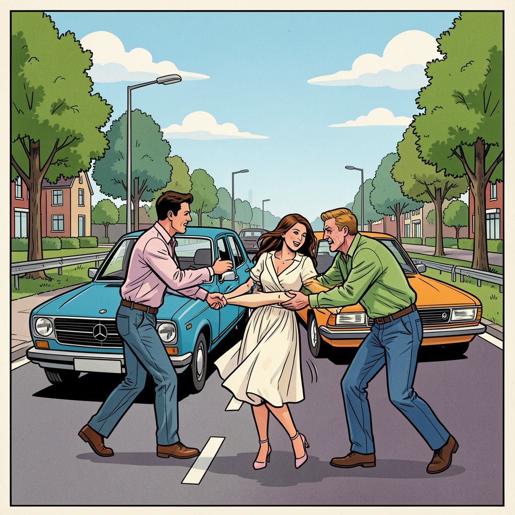 Voorbijgangers redden belgische vrouw uit handen van gewelddadige partner op eindhovenseweg