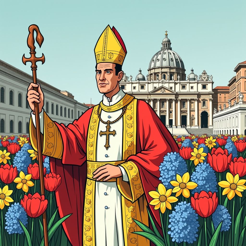 Amerikaanse paus Leo XIV breekt met traditie en vergeet Nederland te bedanken voor paasversiering