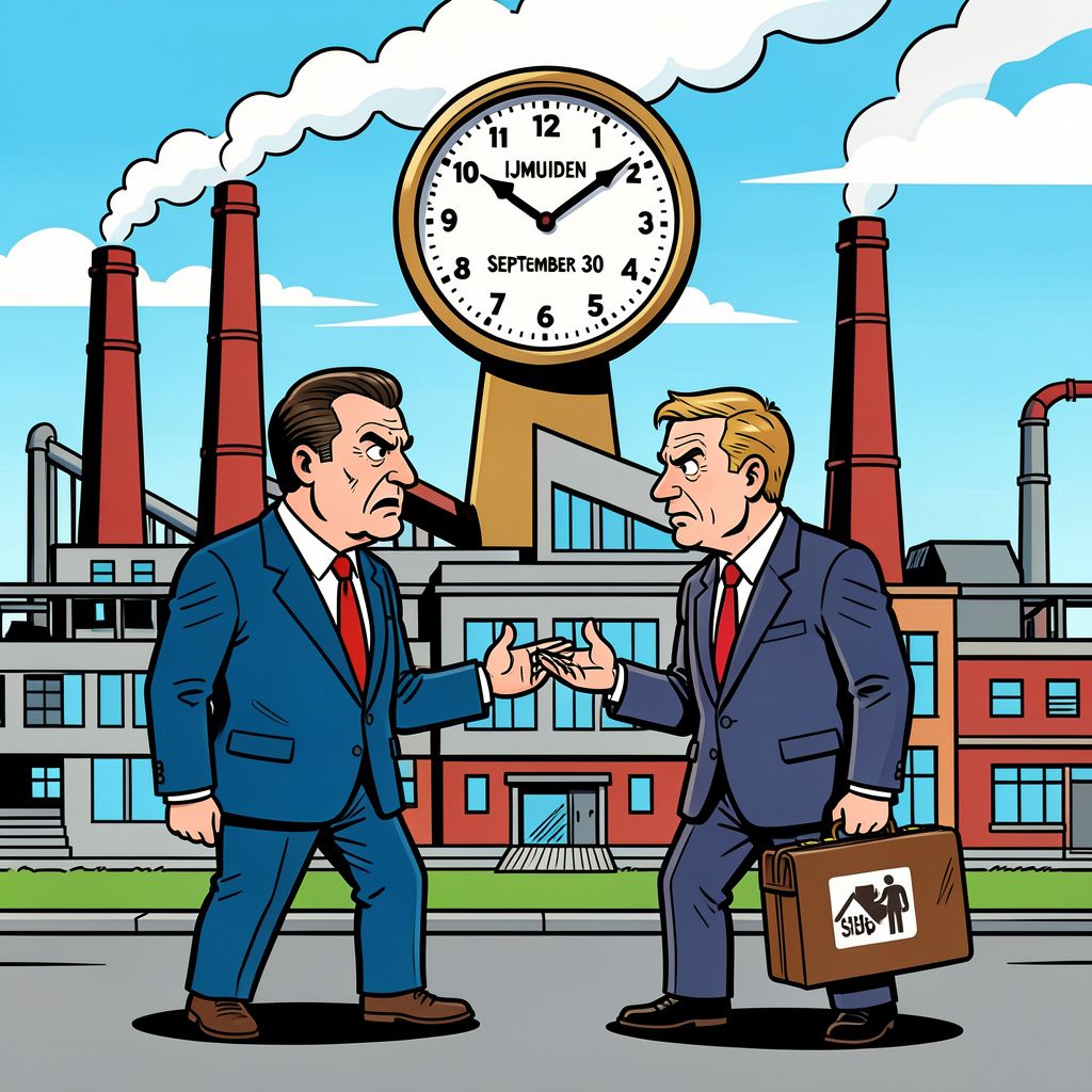 Tata Steel wil miljarden voor groen staal, maar de klok tikt genadeloos door richting de deadline van 30 september.