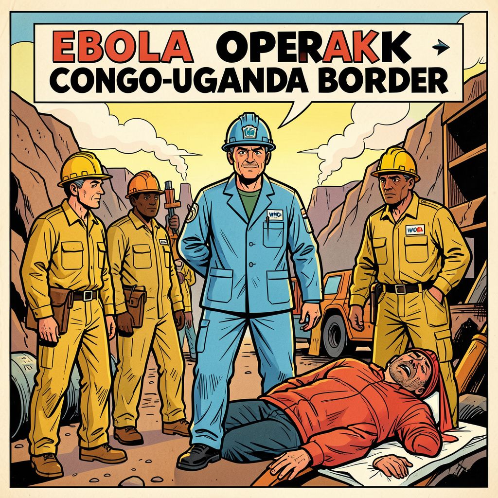 Congo's 17de ebola-uitbraak verspreidt zich naar Oeganda zonder beschikbaar vaccin