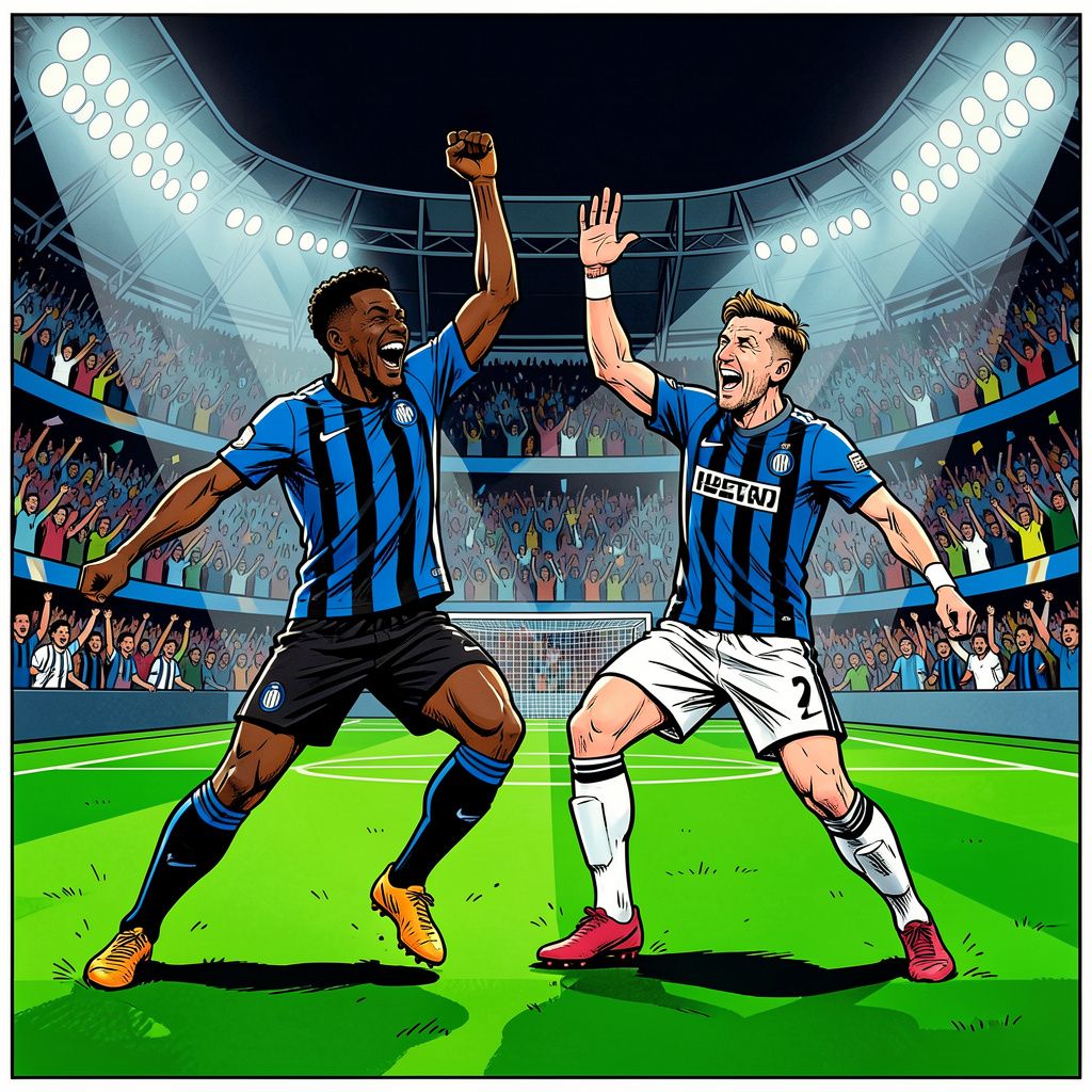 Twee doelpunten in blessuretijd bezorgen Internazionale koppositie.