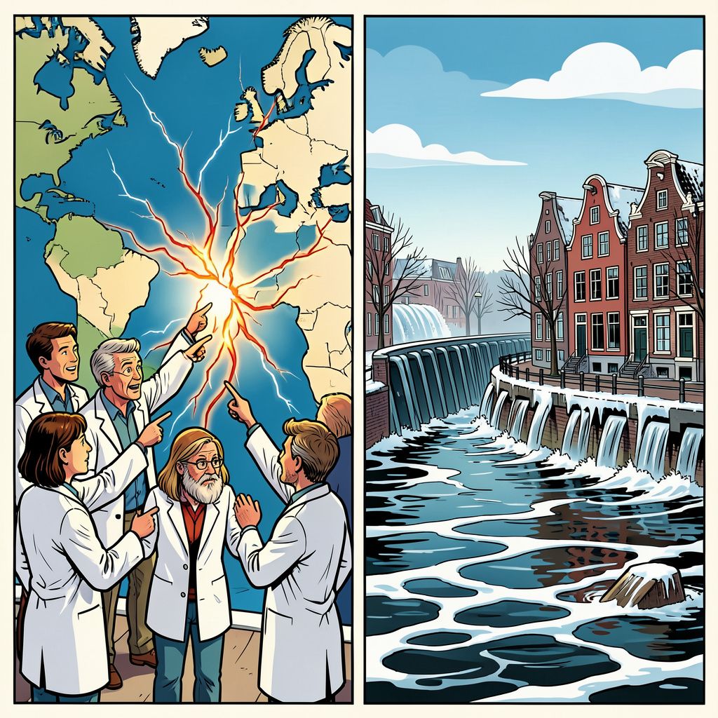 Een cruciale zeestroom in de Atlantische Oceaan dreigt stil te vallen met ijskoude gevolgen voor Nederland.