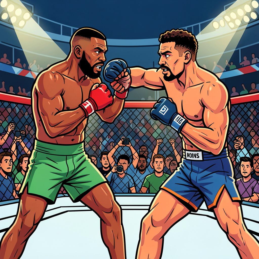 Francis Ngannou slaat Philipe Lins knock-out in eerste ronde tijdens spectaculaire terugkeer op Netflix