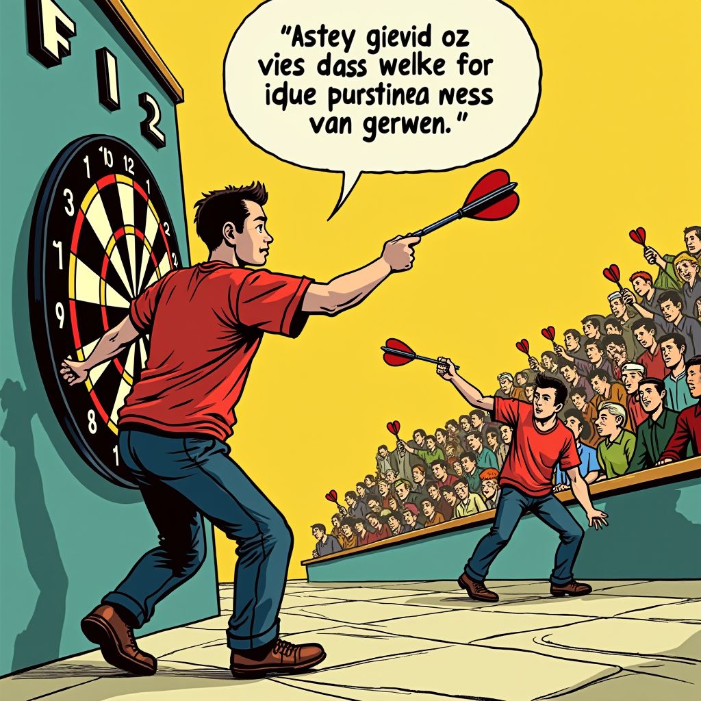 Michael van Gerwen noemt timing interview ex-vrouw 'vies spel' tijdens zijn WK-start