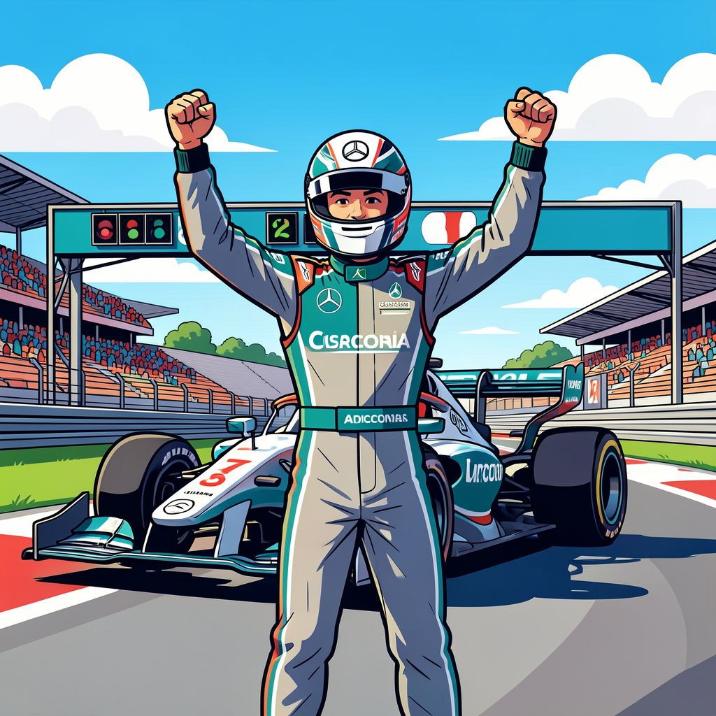 Kimi Antonelli pakt poleposition in Austin en jaagt op historische wereldtitel.