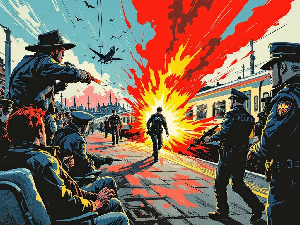 Elf gewonden bij mesaanval in trein naar Londen blijkt geen terrorisme